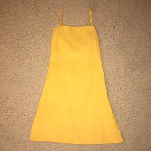 Yellow dress